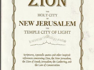 Zion: The Holy City of New Jerusalem, the Temple City of Light by Roger Young