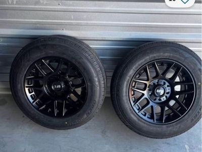 New Set of 2 Toyo 235/65 R 17 Tires Mounted on New GFX Wheels. 5 on 4.5 or 5 on 5 lug pattern