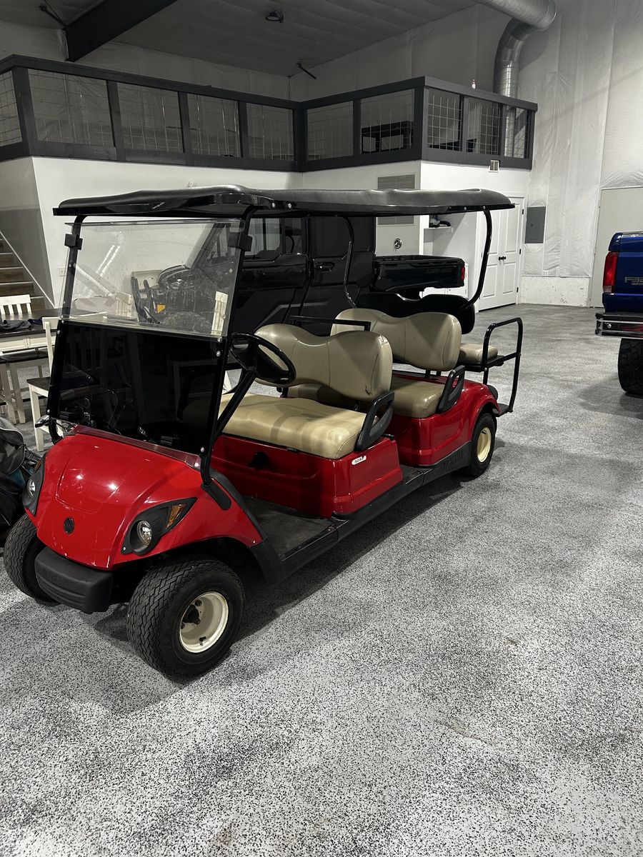 2016 Yamaha 6 seater golf cart