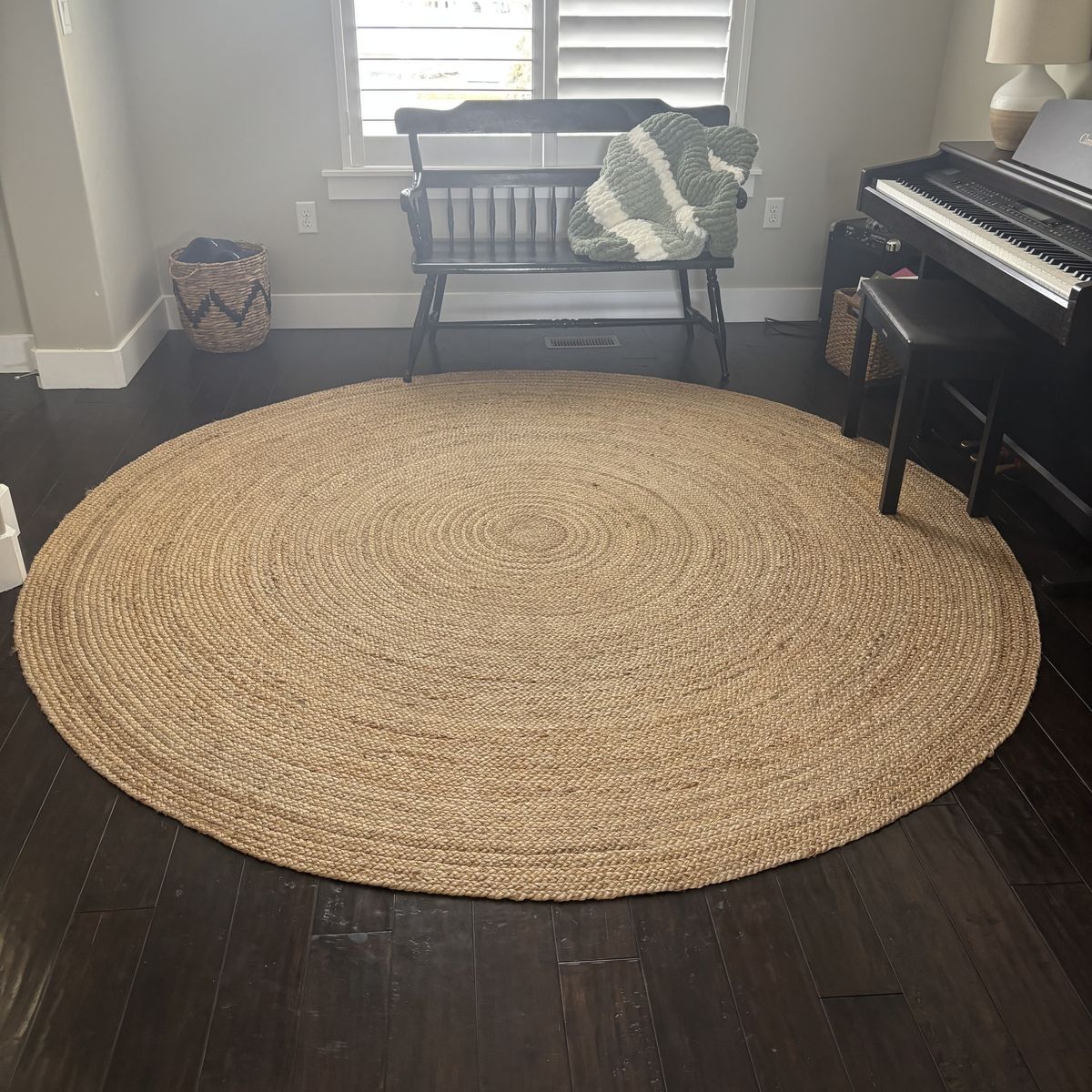 Round Jute Rug