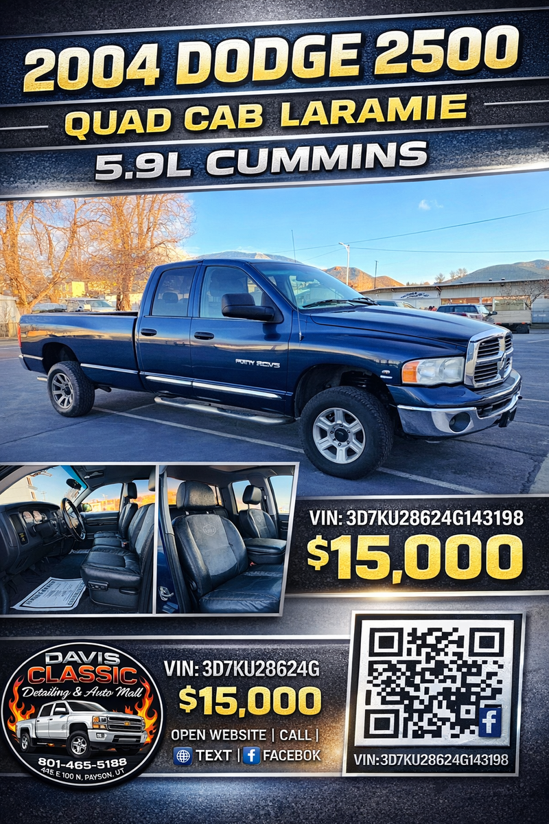 2004 DODGE RAM 2500 Laramie