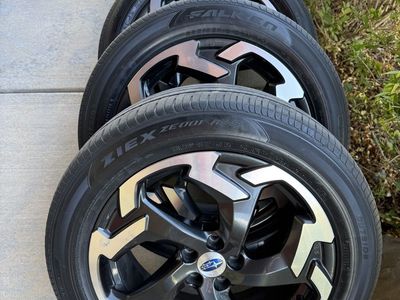 OEM Subaru Crosstrek Wheels & Tires 18” 225/55R18