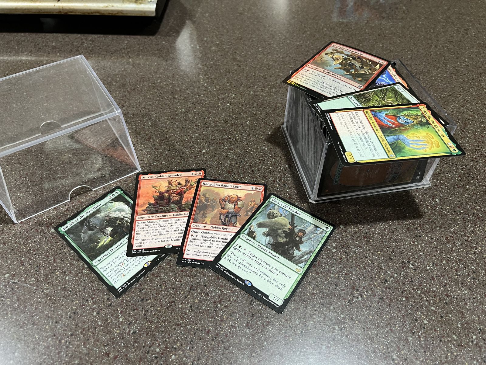 Magic the Gathering Cards & Case