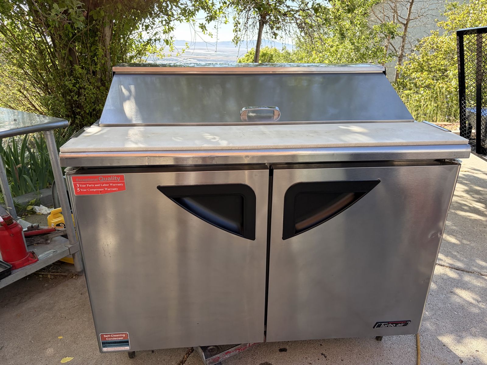 Turbo Air MST-48-18-N M3 Series 48" Refrigerated Sandwich/Salad Prep Table