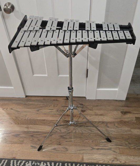 Vic Firth 32-Key Bell Kit/Xylophone with Stand - Percussion Instrument