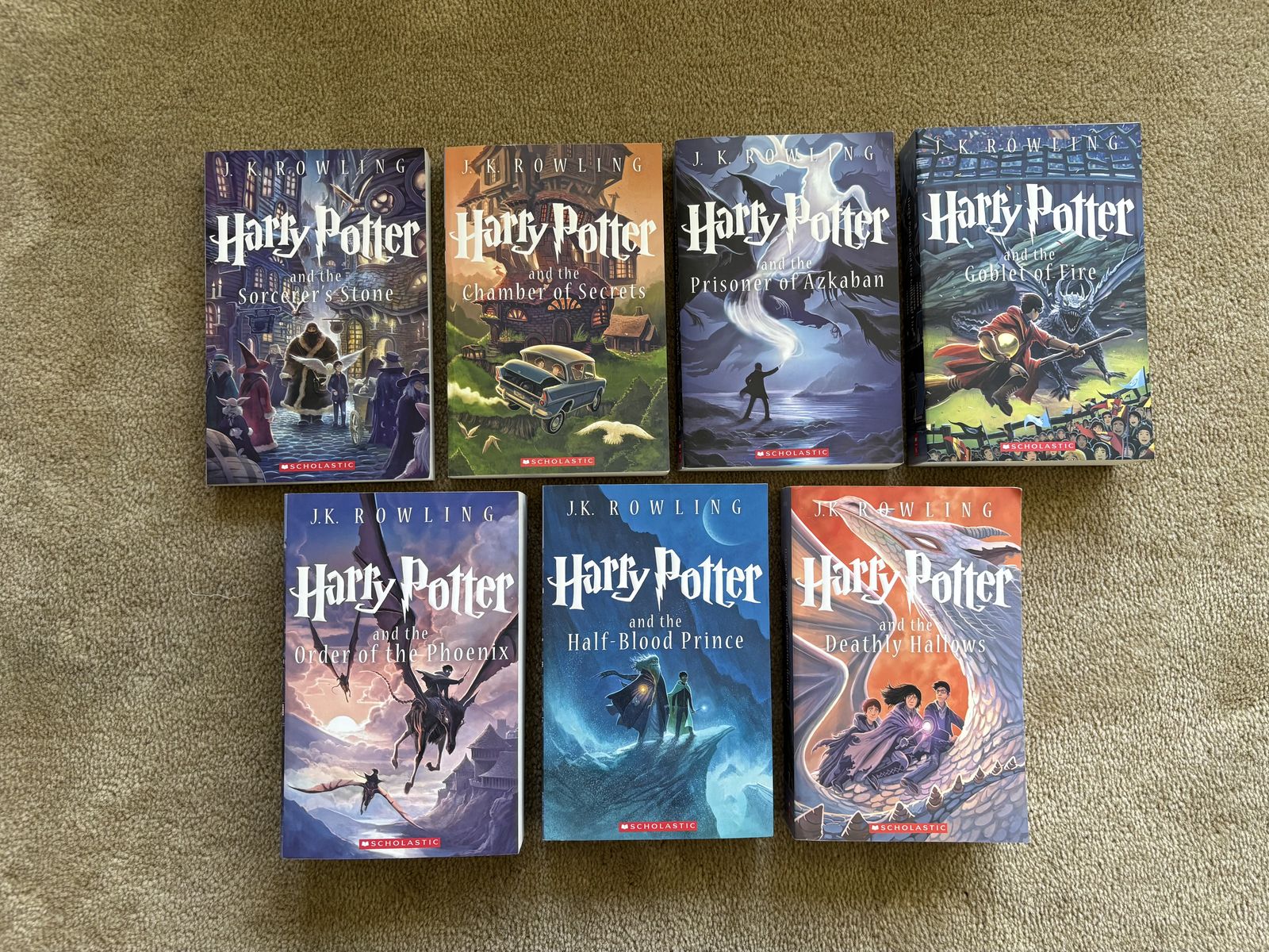 2013 Harry Potter Complete Set, by J.K. Rowling (paperbacks)