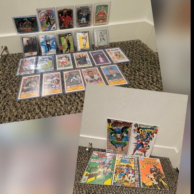 Sports Card & Comic Book Lot