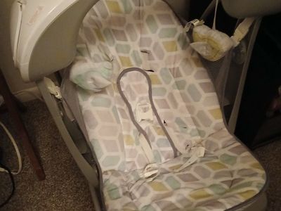 musical vibrating baby swing