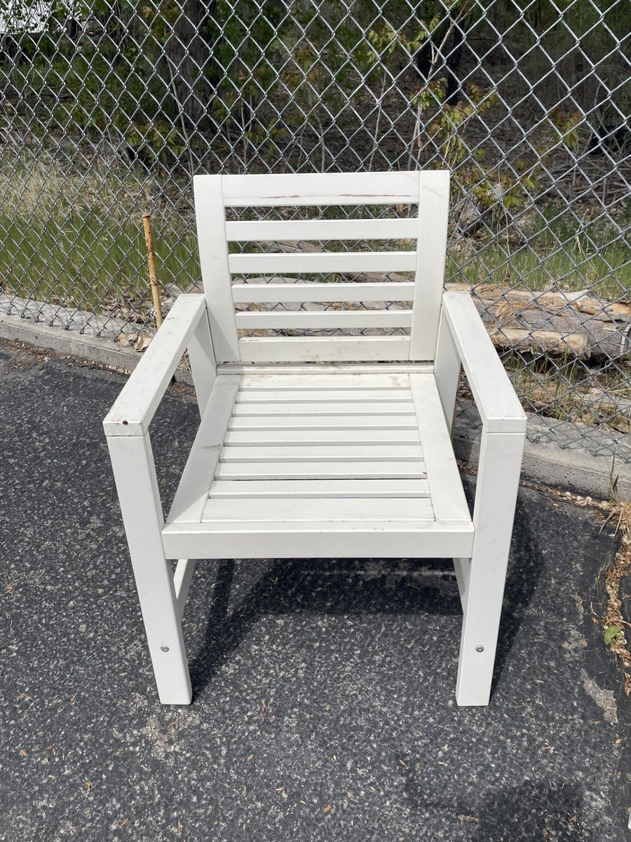 IKEA NÄMMARÖ Outdoor Wood Chairs