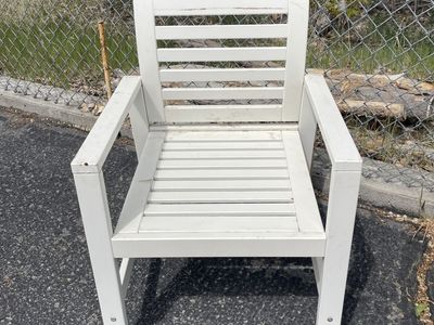 IKEA NÄMMARÖ Outdoor Wood Chairs