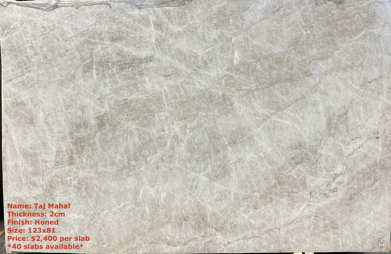 Taj Mahal Quartzite Slab Sale
