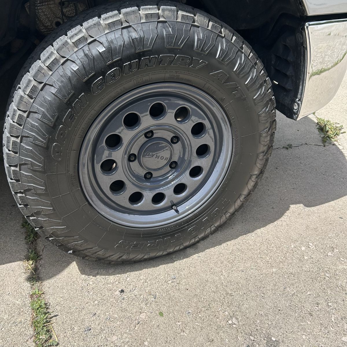 Toyo Open Country A/T III 255/80/17 All-Terrain Tires - Like New, Under 1000 Miles