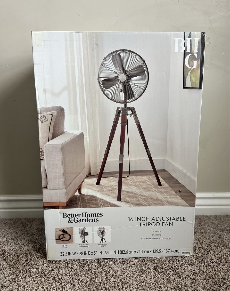 Better Homes & Gardens Tripod Fan