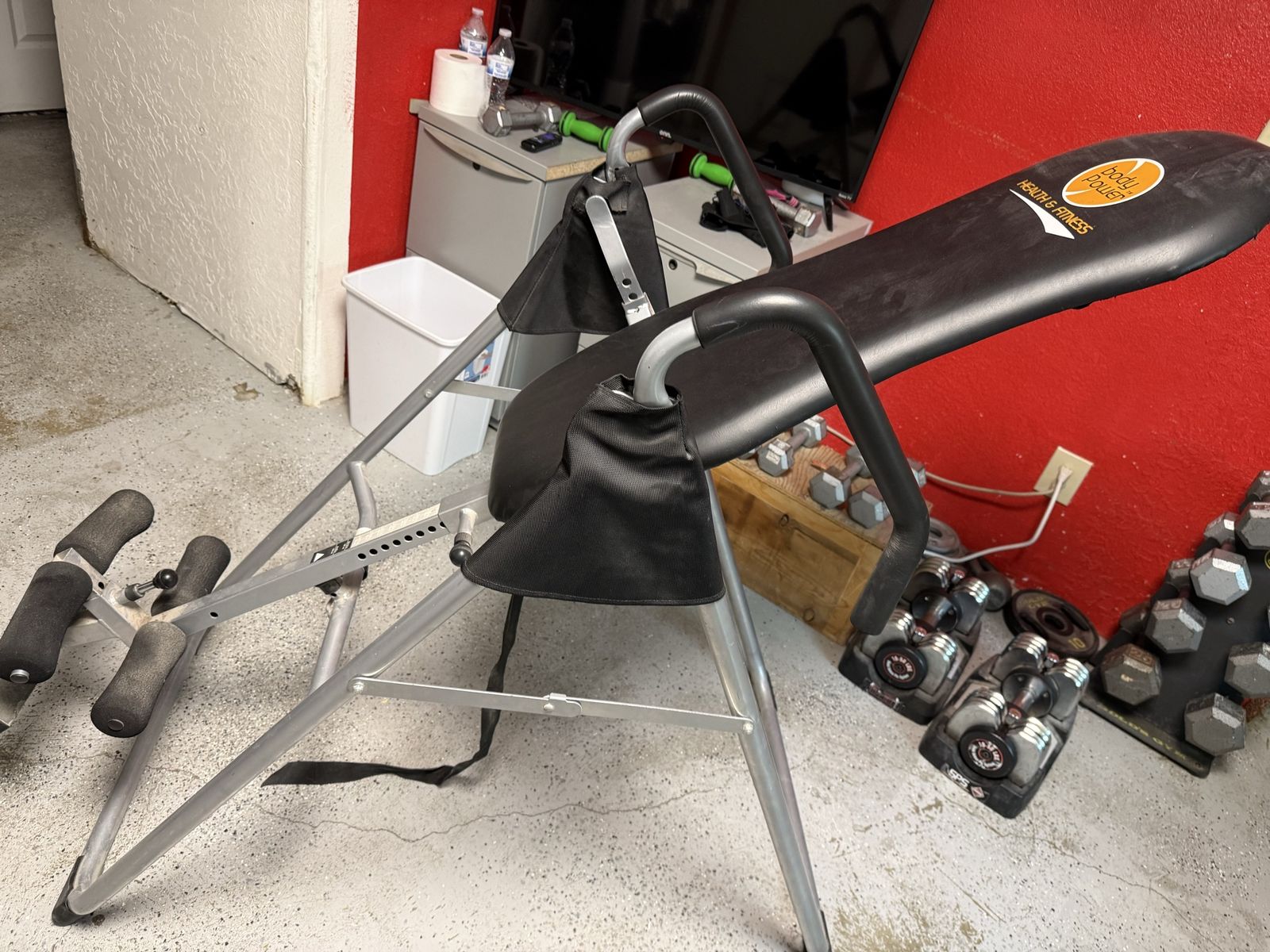 Body Power Health & Fitness Inversion Table - Decompression Therapy