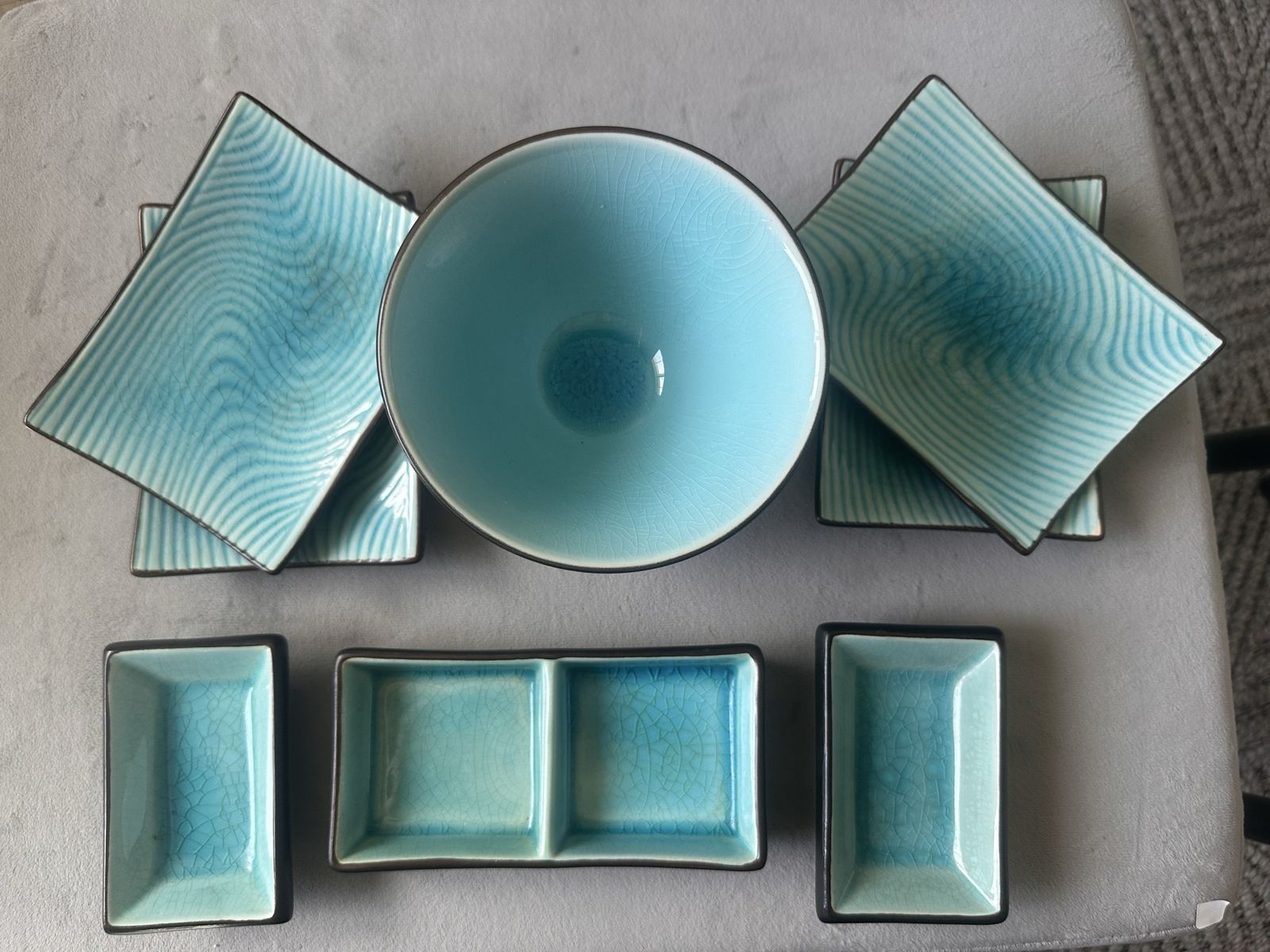 Japanese Style Sushi Set w/ Bowls