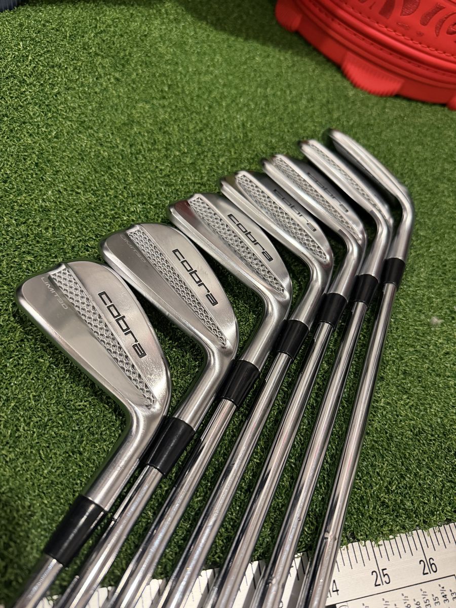 Cobra LIMIT3D 3D Printed Iron Set 4-PW Dynamic Gold S300 Stiff