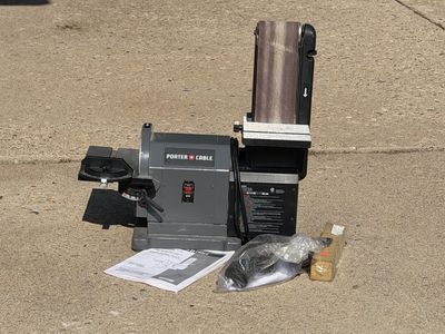 Porter Cable bench top belt and disc sander
