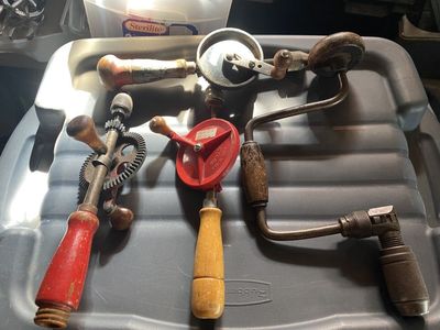 Vintage Hand Drills