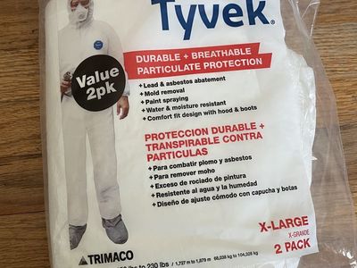 Dupont Two Pack Tyvek Suit