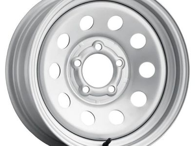 15x6 / 6x5.5 Silver Trailer Wheels