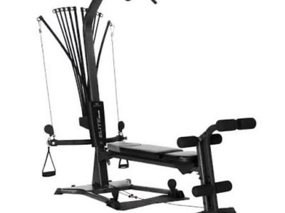 Bowflex Elite Home Gym System with Resistance Rods & Bench - Full Body Workout Machine