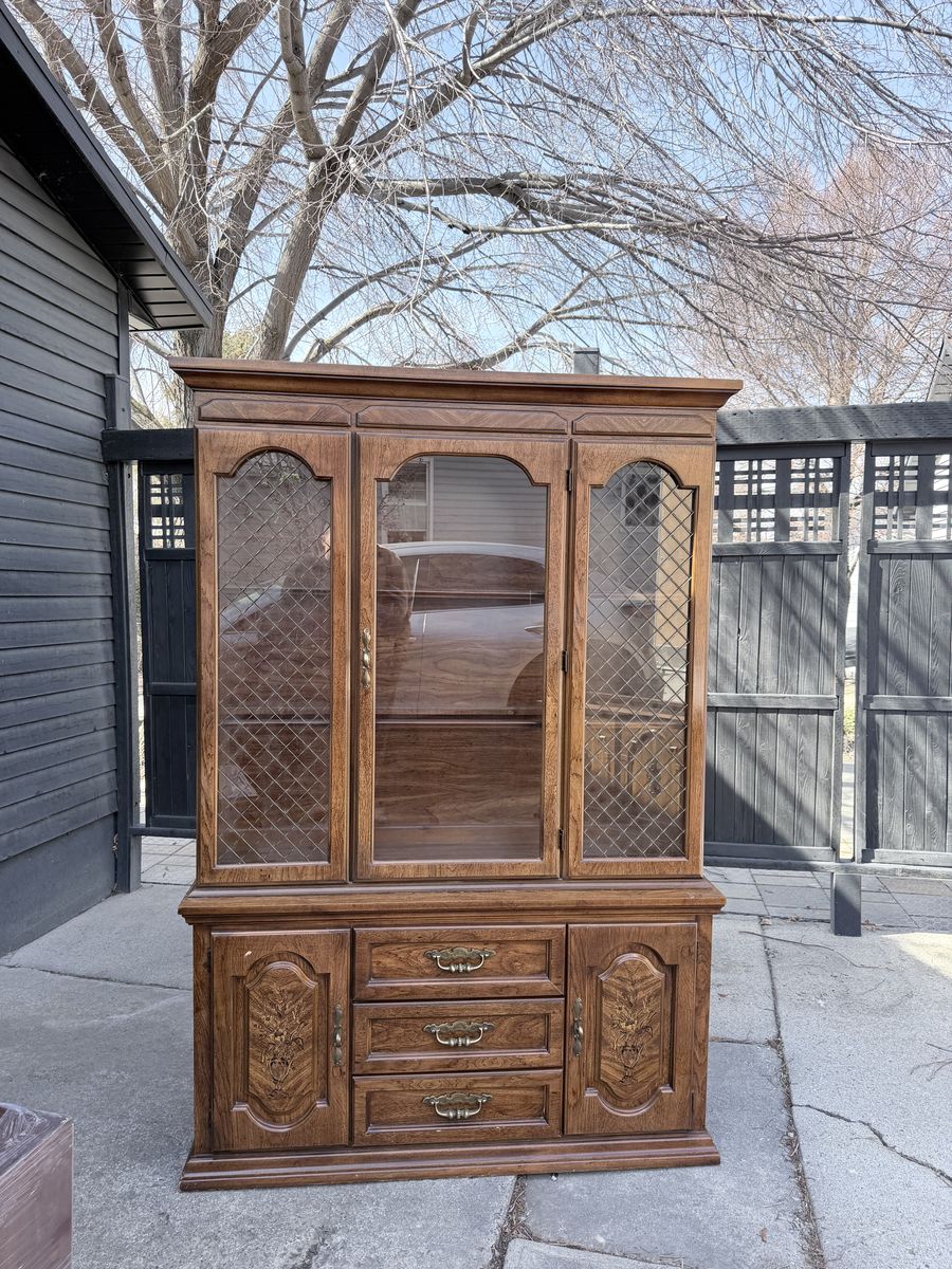 Antique Wooden Hutch