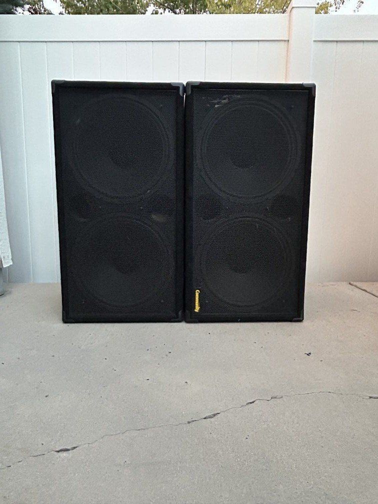 Community CSX40-S2 Professional Subwoofer System Pair - Dual 15 Inch