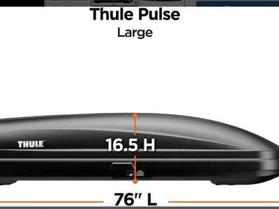 NEW Thule Rooftop Cargo Box