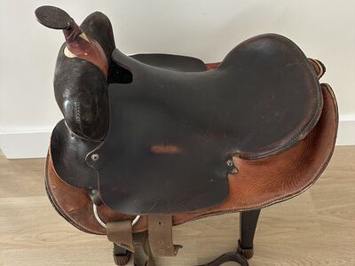 Nice Western Style Horse Saddle, 15”
