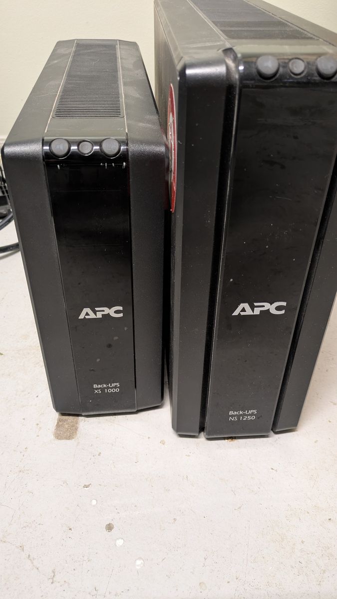 APC UPS Backup Battery Units (NO BATTERIES)