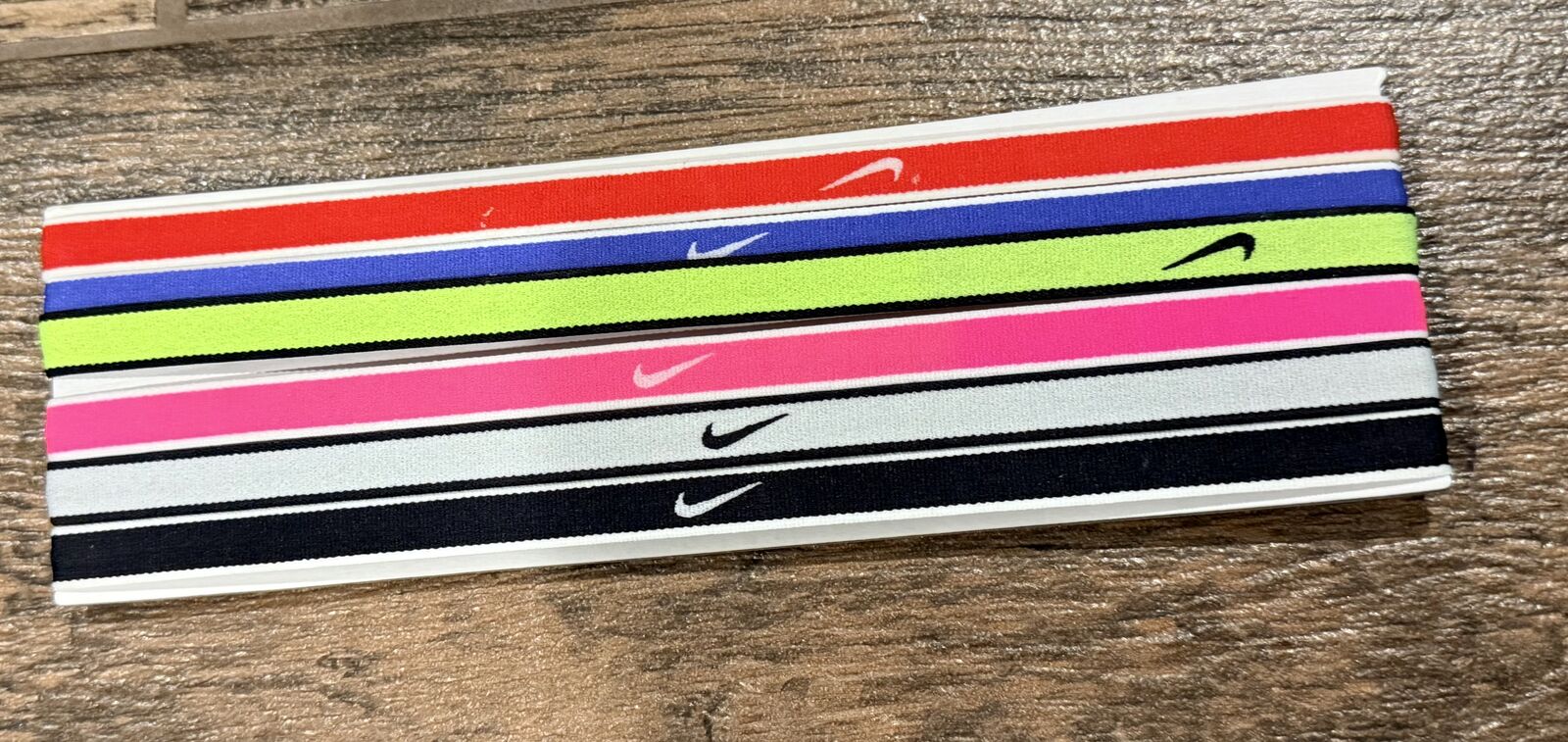 New Set of Six Nike Headbands