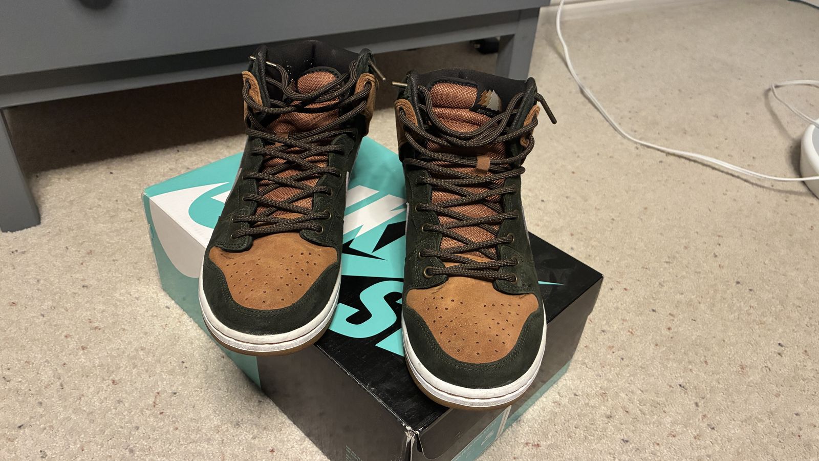 Nike SB Dunk High Homegrown Ale Brown