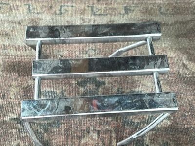 Harley Davidson chrome luggage rack