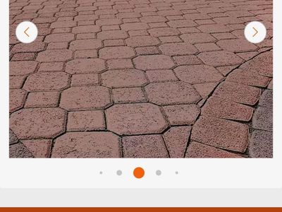 1,100 sq. ft. of High quality PAVERS