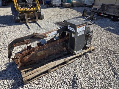 Trencher attachment for Skidsteer