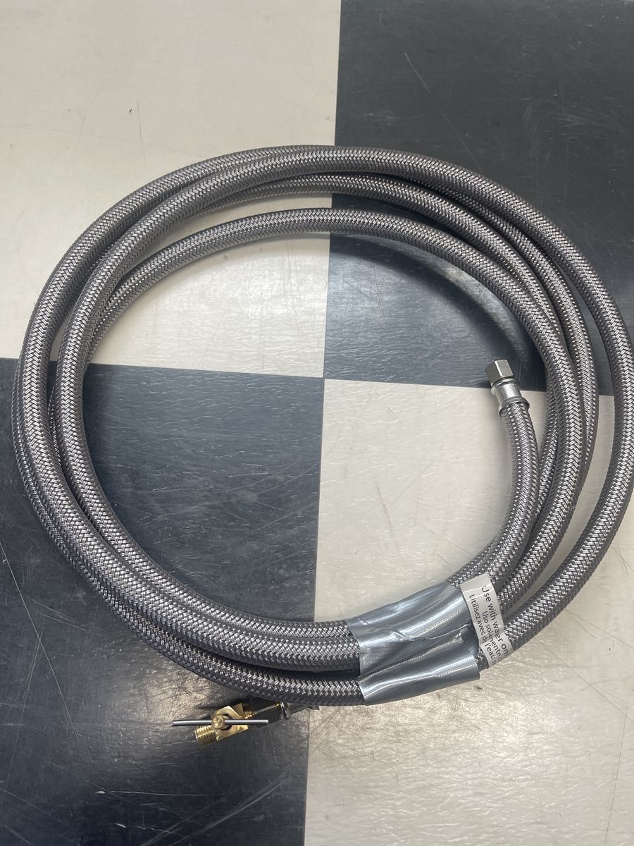 12 Foot Stainless Braided Hose