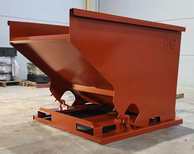 New 2 cyd self Dumping Dumpster
