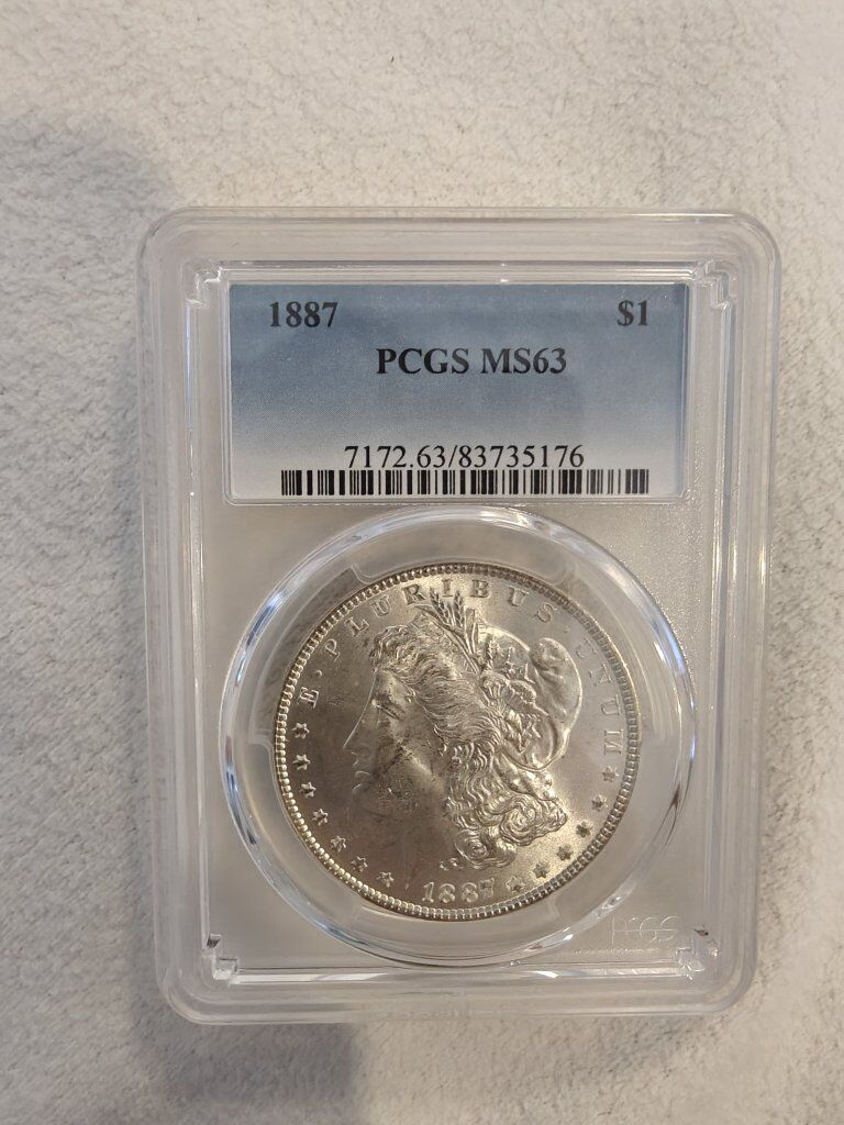 The 1887 Morgan dollar