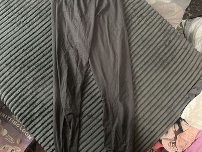 Gray Women's Leggings Size 14/16