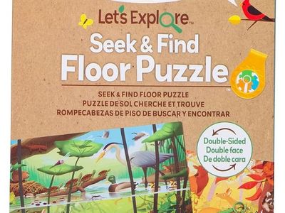 Melissa & Doug "Let's Explore Seek & Find Floor Puzzle" - All Pieces There