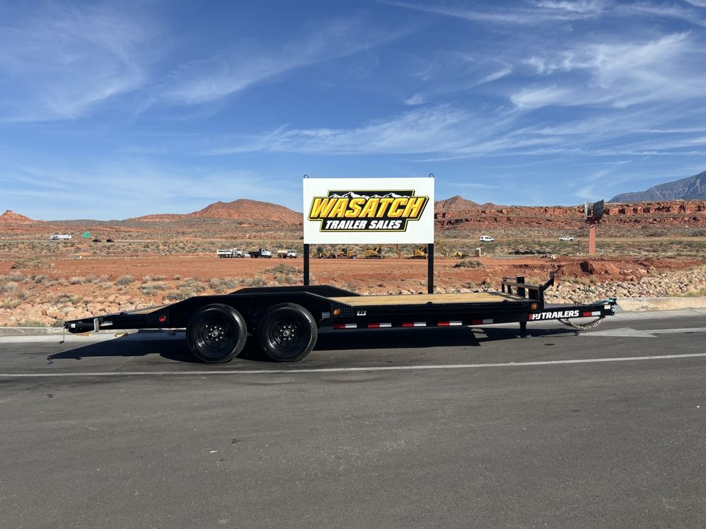2027 PJ Trailers 8.5X20 B6 6'' Channel Super Wide Equipment Trailer