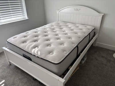 Full Bed with Beauty Rest Mattress