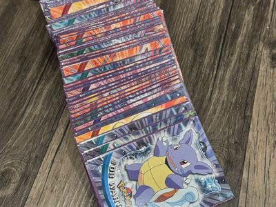 96 Vintage Pokemon Topps from the year 2000 - Really nice condition, fun collection!