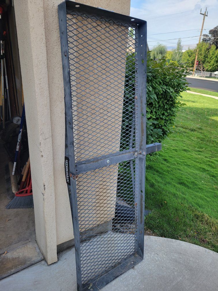 Hitch-Haul Steel Cargo Carrier with Weatherproof Storage Bag