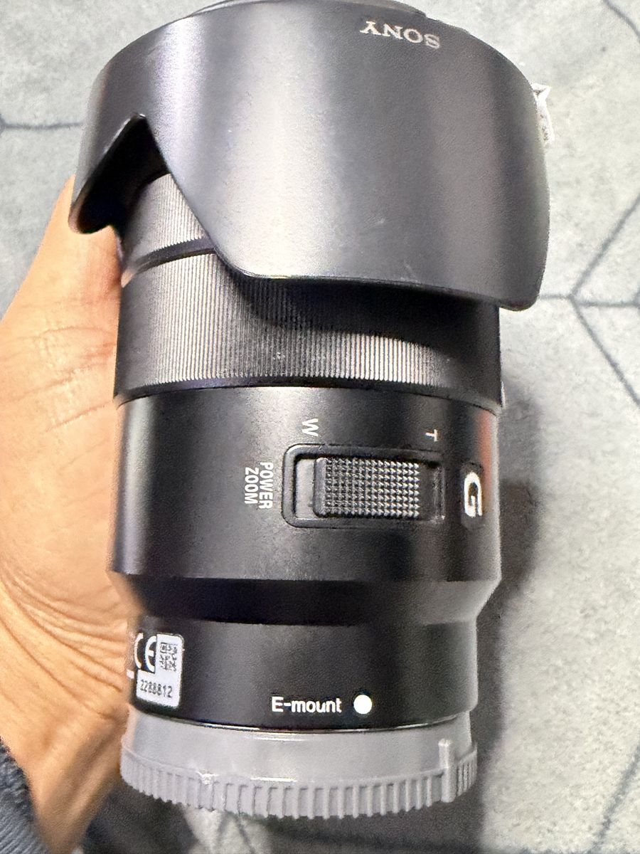 Sony SELP18105G E-Mount 18-105mm f/4 G OSS Power Zoom Lens for Sony Alpha Cameras