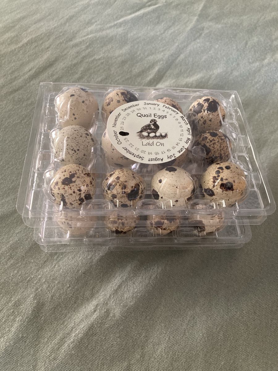 Unwashed Quail Eggs