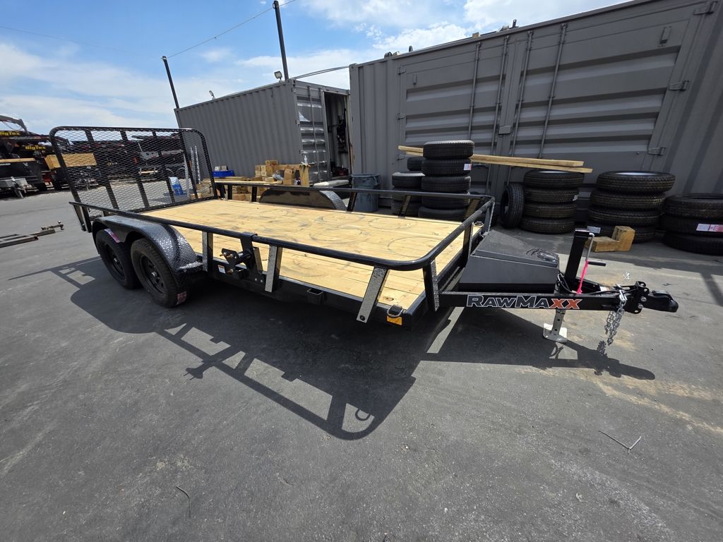 2026 RawMaxx 7X16 UTX 10K Utility Trailer