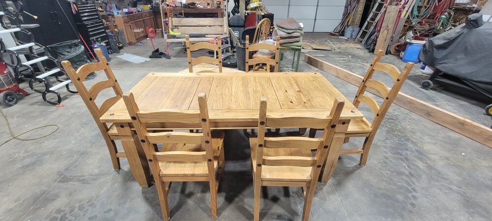 Pier 1 Imports Rio Grande Solid Pine Dining Set -