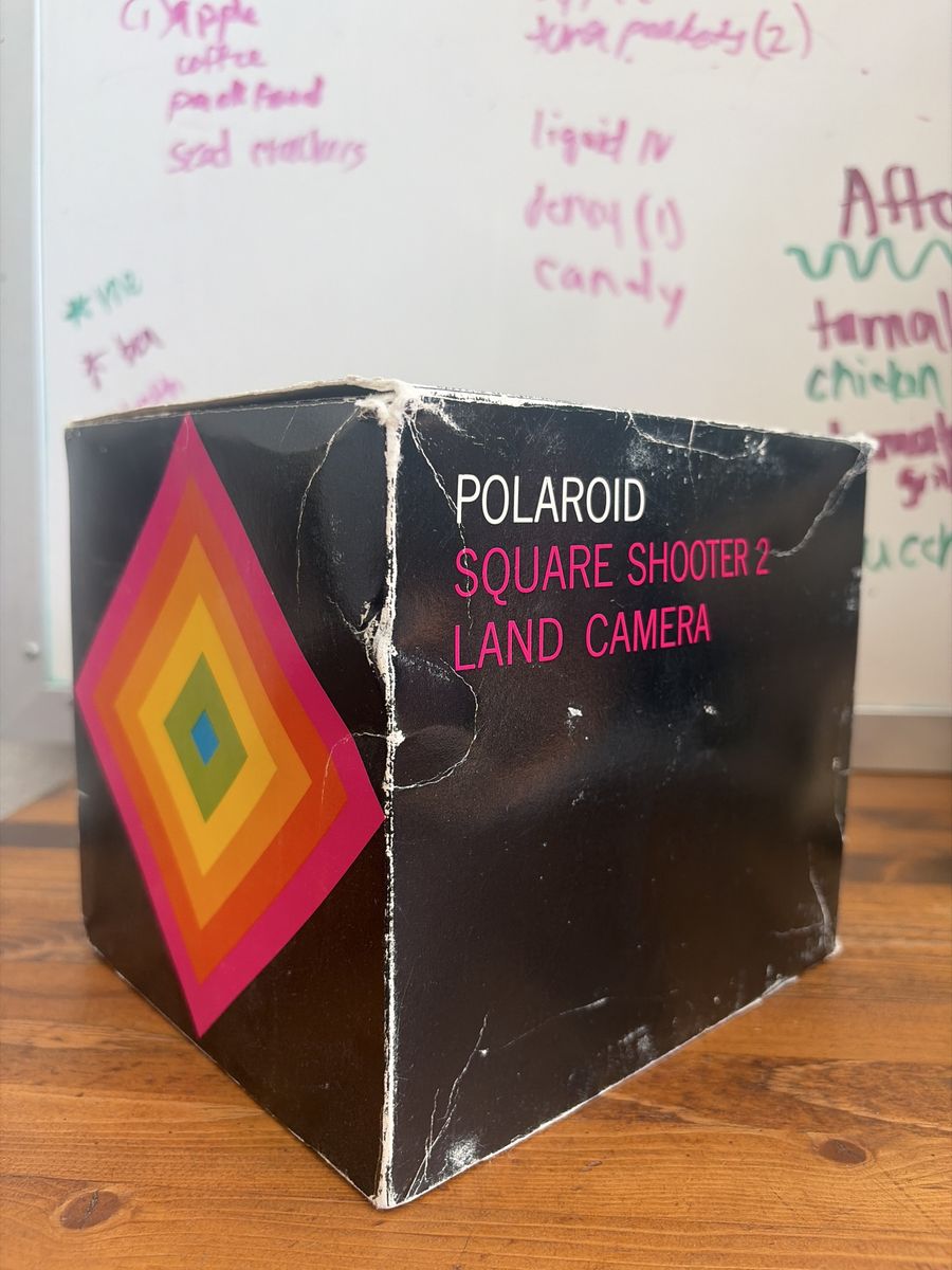 Polaroid Square Shooter 2 Land Camera - Vintage Instant Film Camera, Original Box