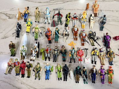 Vintage GI Joe Action Figures